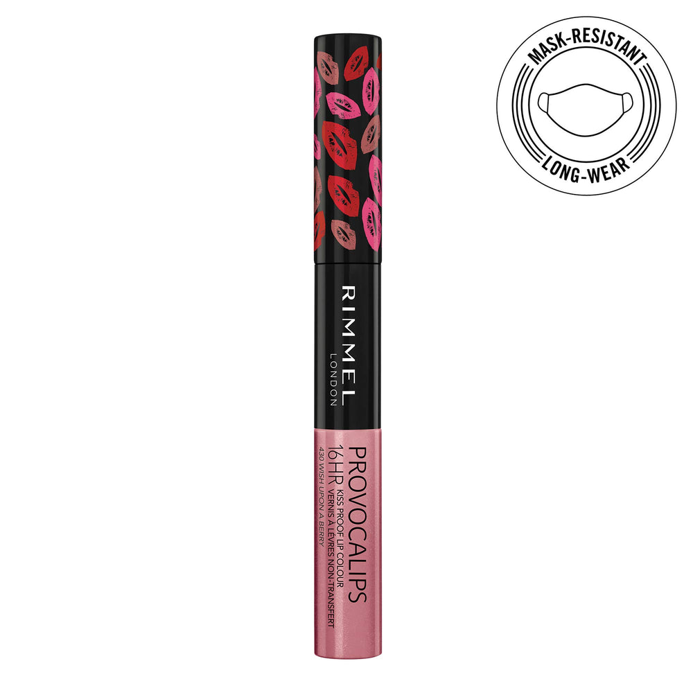 Step one application of Provocalips color on lips