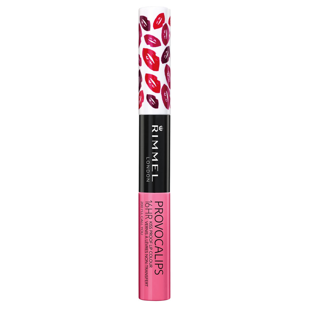 Rimmel Provocalips ill-call-you shade close-up on lips