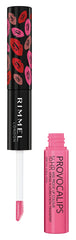 Rimmel Provocalips two-step application demonstrated for easy color lock