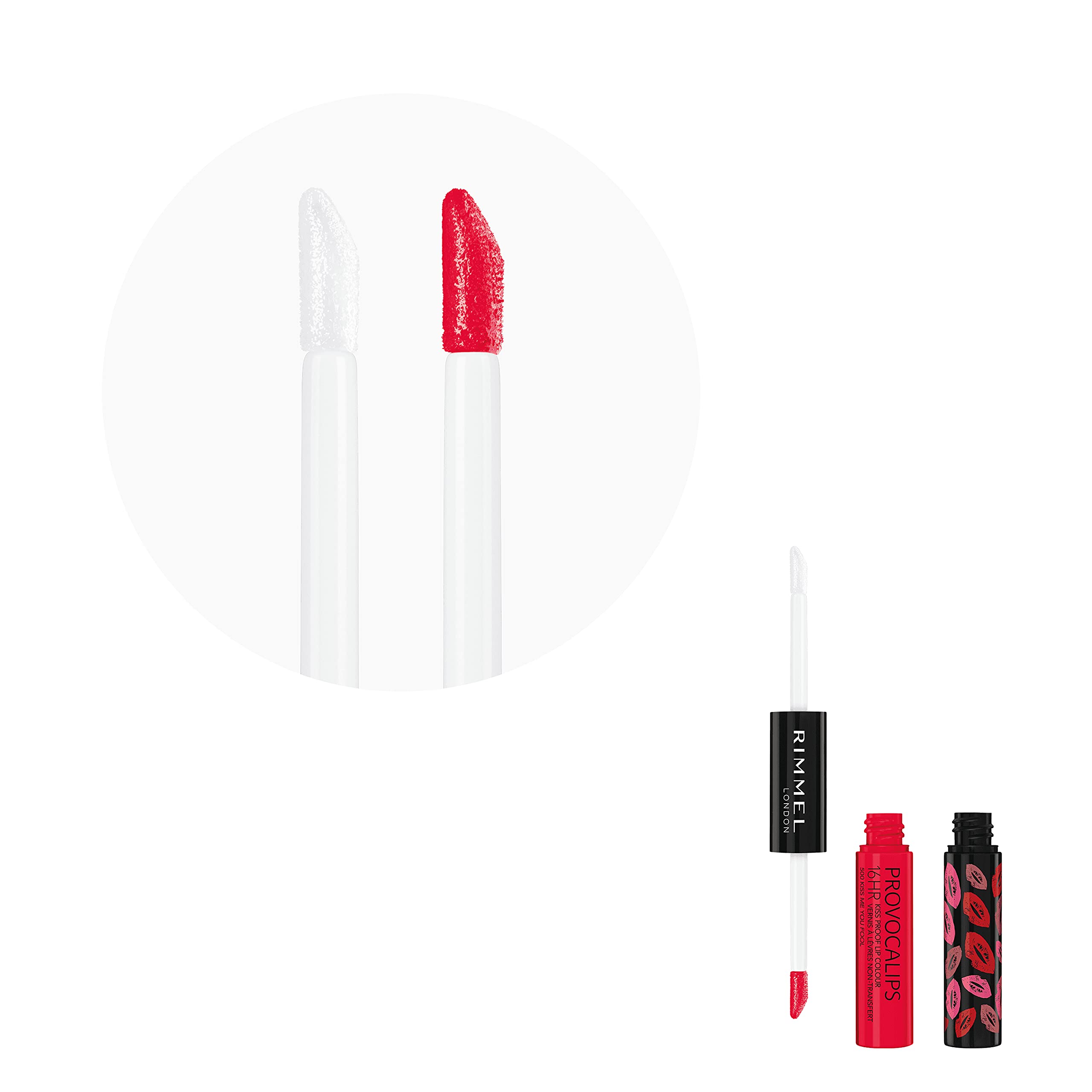 Vegan Provocalips lip color shown with smooth application.