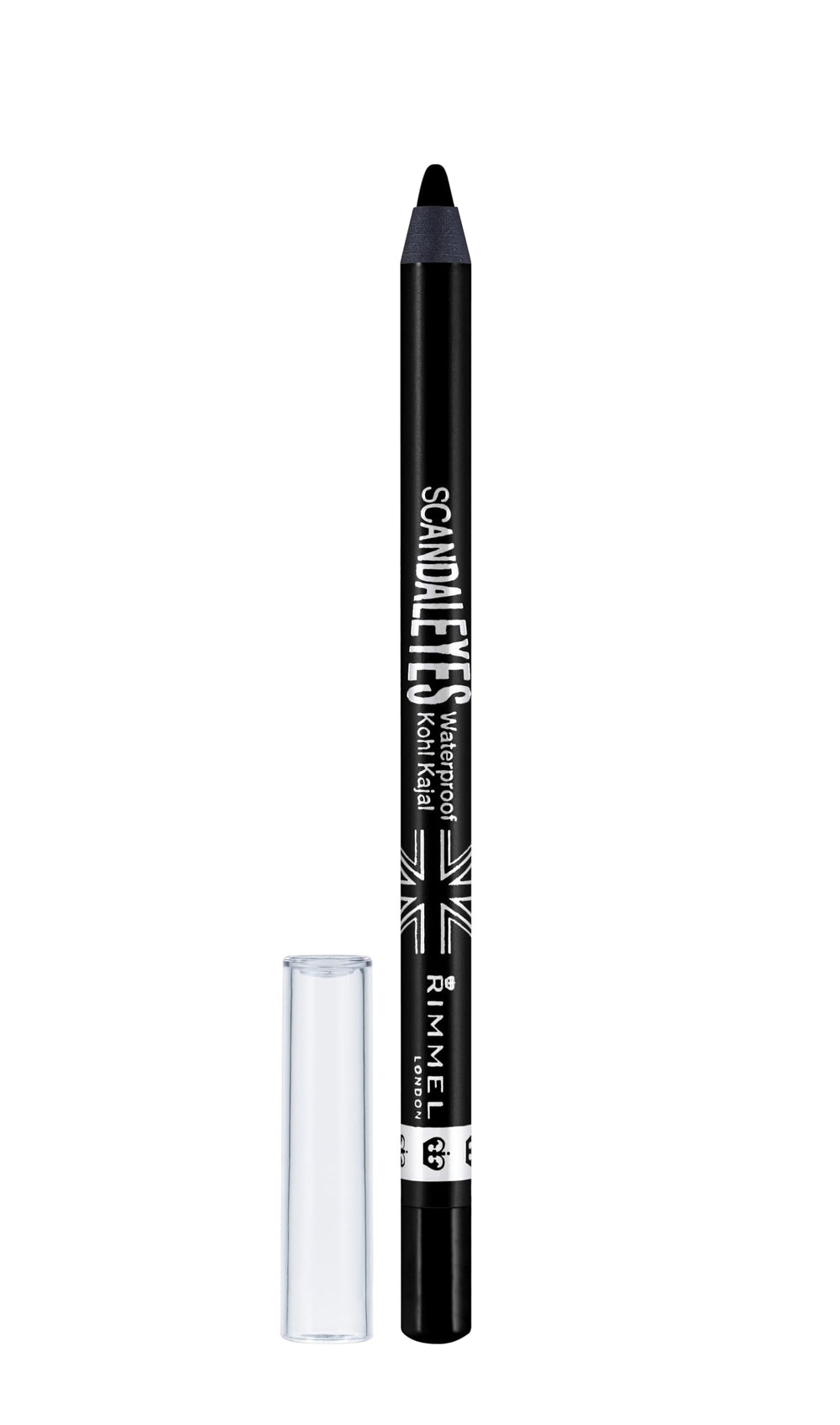 Rimmel ScandalEyes Kajal applicator close-up for precise lining.