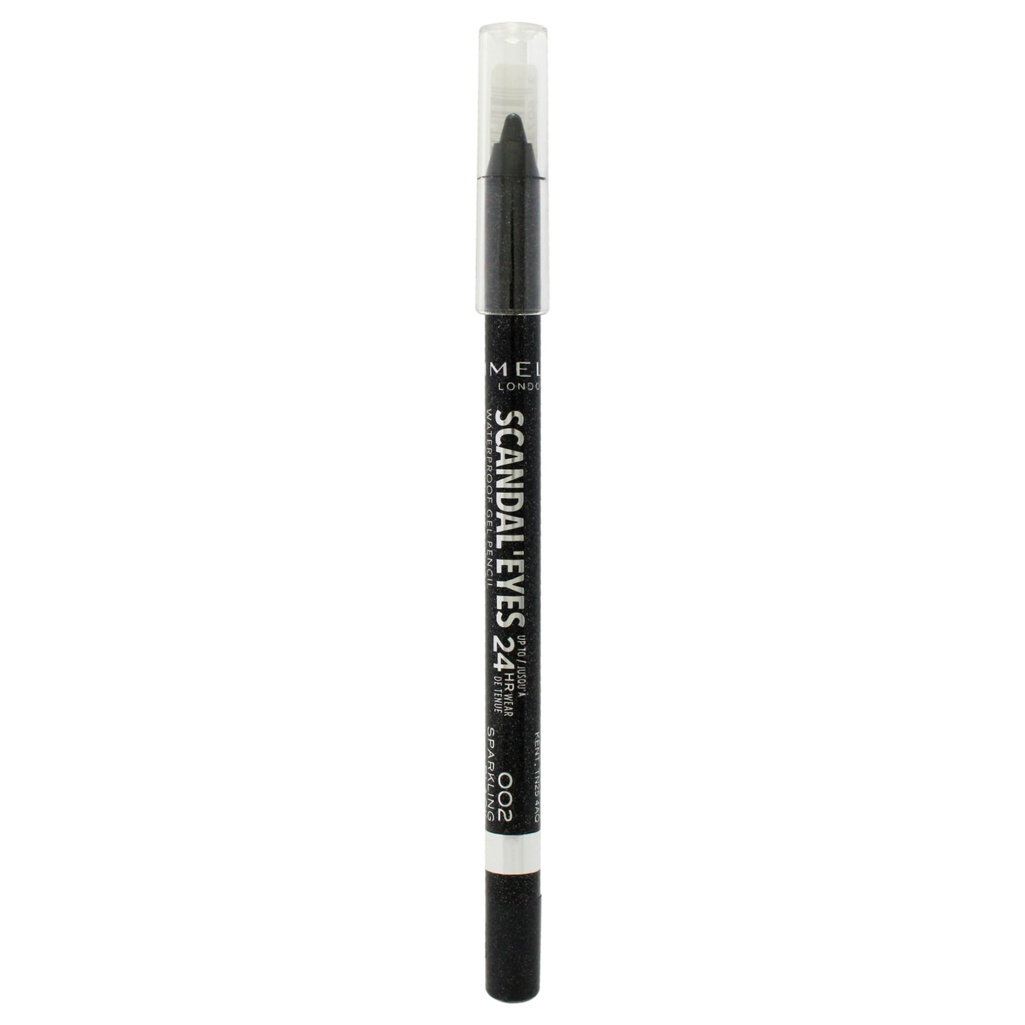 Kajal Scandaleyes de Rimmel, apto para lentes de contacto y ojos sensibles.