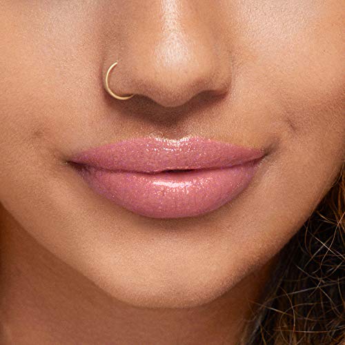 Rimmel Stay Glossy 160 Stay My Rose adds rosy color for everyday wear.