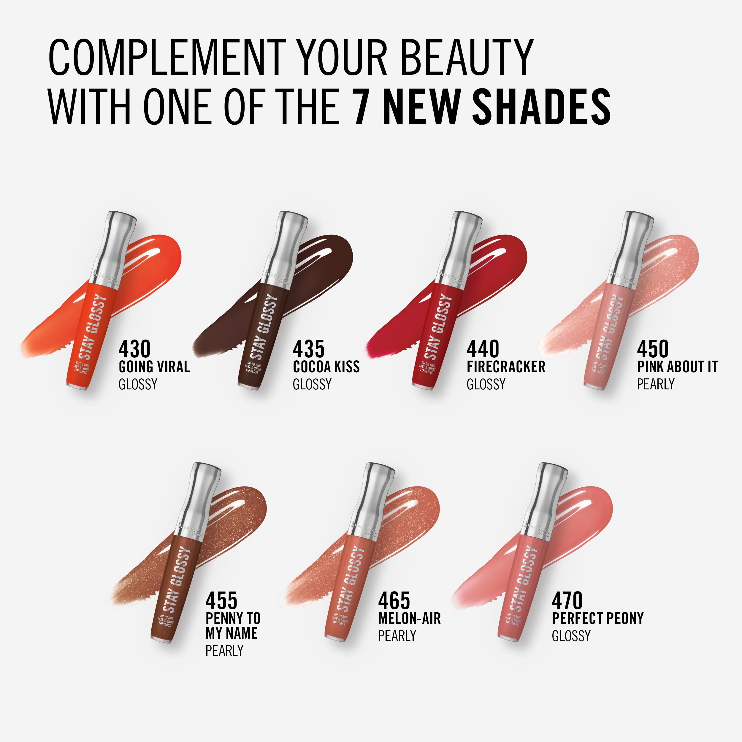Rimmel Stay Glossy Cocoa Kiss precise tip defines lip edges