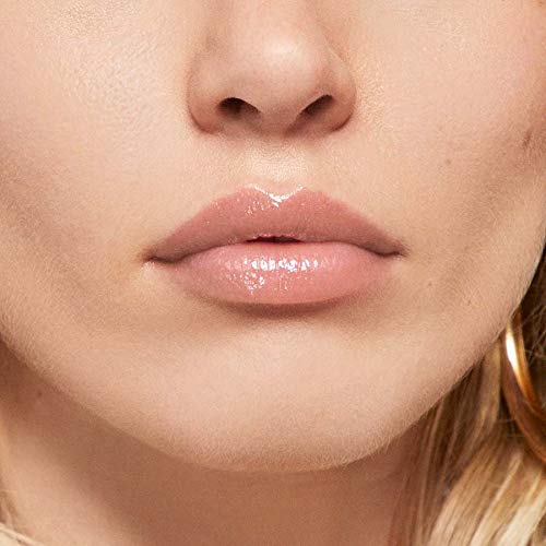 Rimmel Stay Glossy on lips for bright color and reflective finish