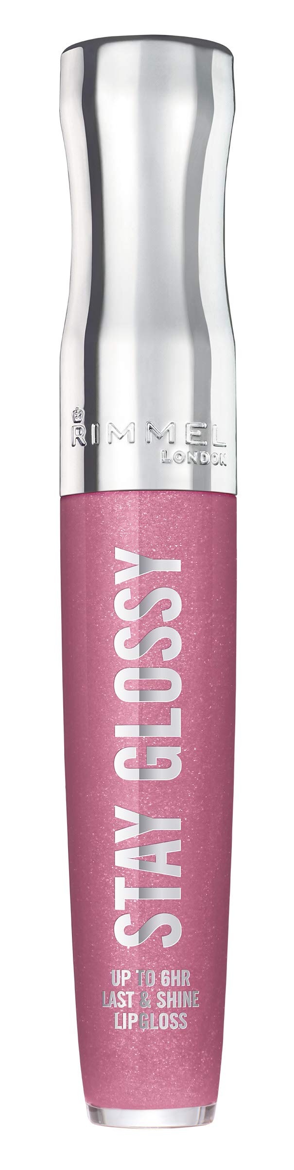 Close-up of the precise applicator from Rimmel Stay Glossy for smooth application.