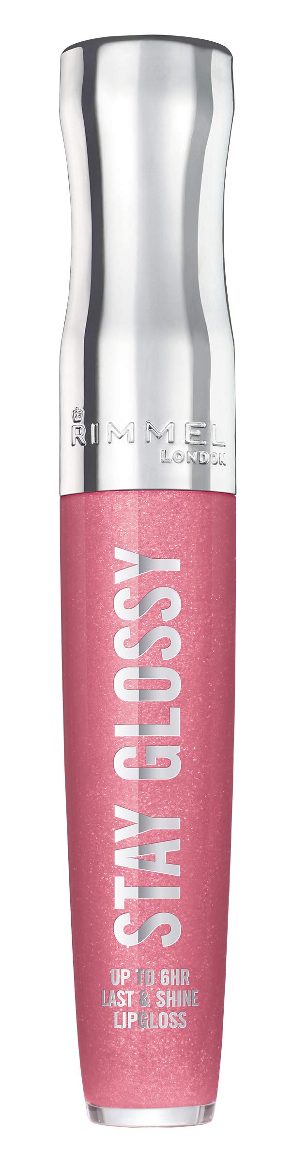 Rimmel Stay Glossy textura ligera evita pegajosidad durante todo el día.