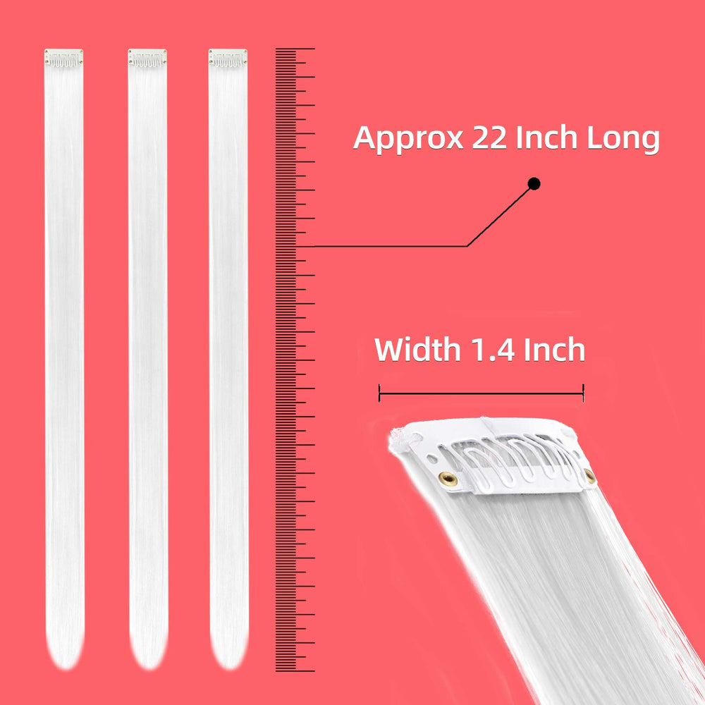 RINBOOOL lightweight clip-on extensions at 7g per piece for comfortable wear