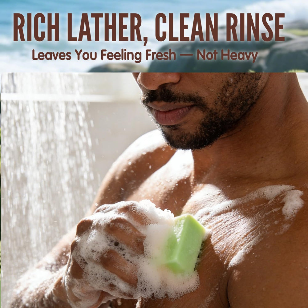 Rinse & Robust cuidado de la piel en barra para pieles sensibles