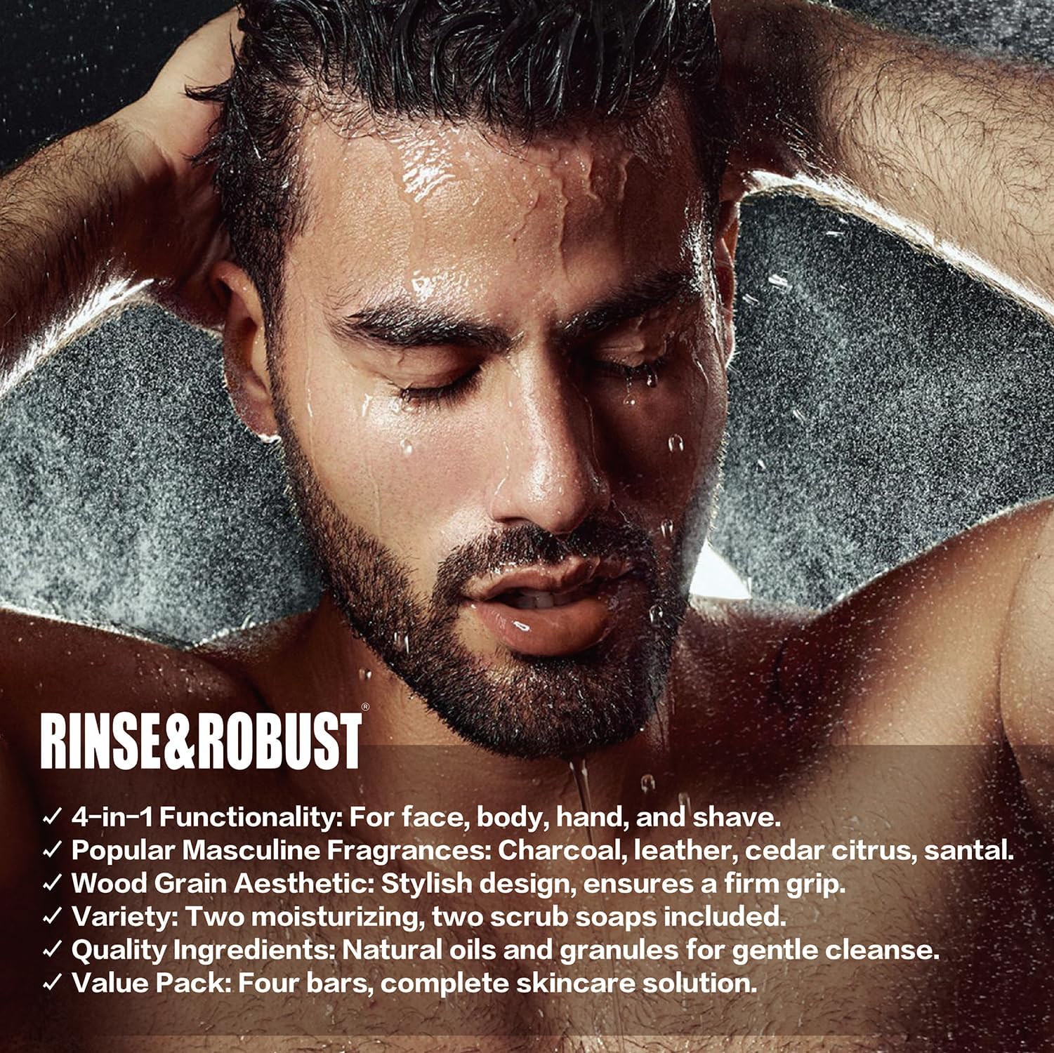 Rinse & Robust caja regalo de lujo para hombres