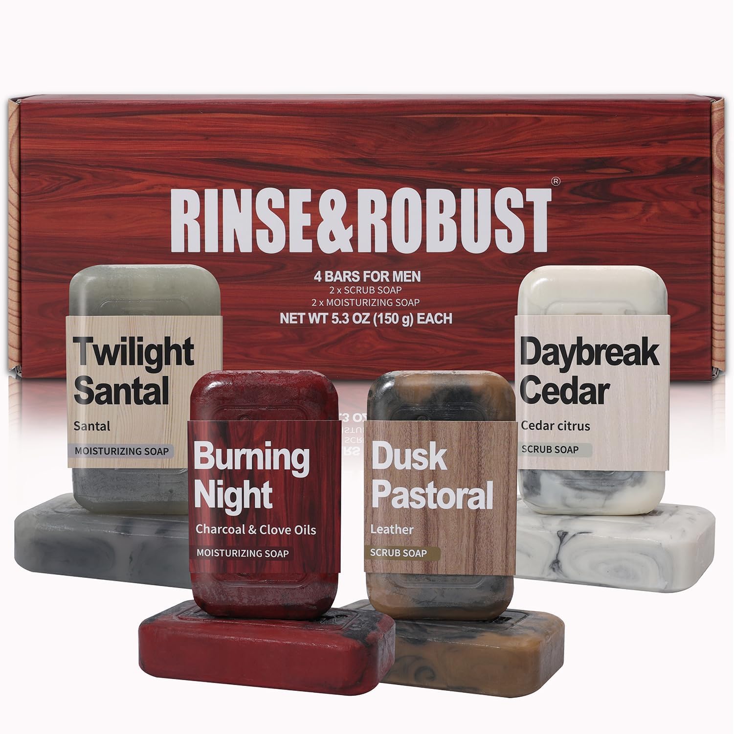 Rinse & Robust fragancia cedro y cítricos para revitalizar la piel