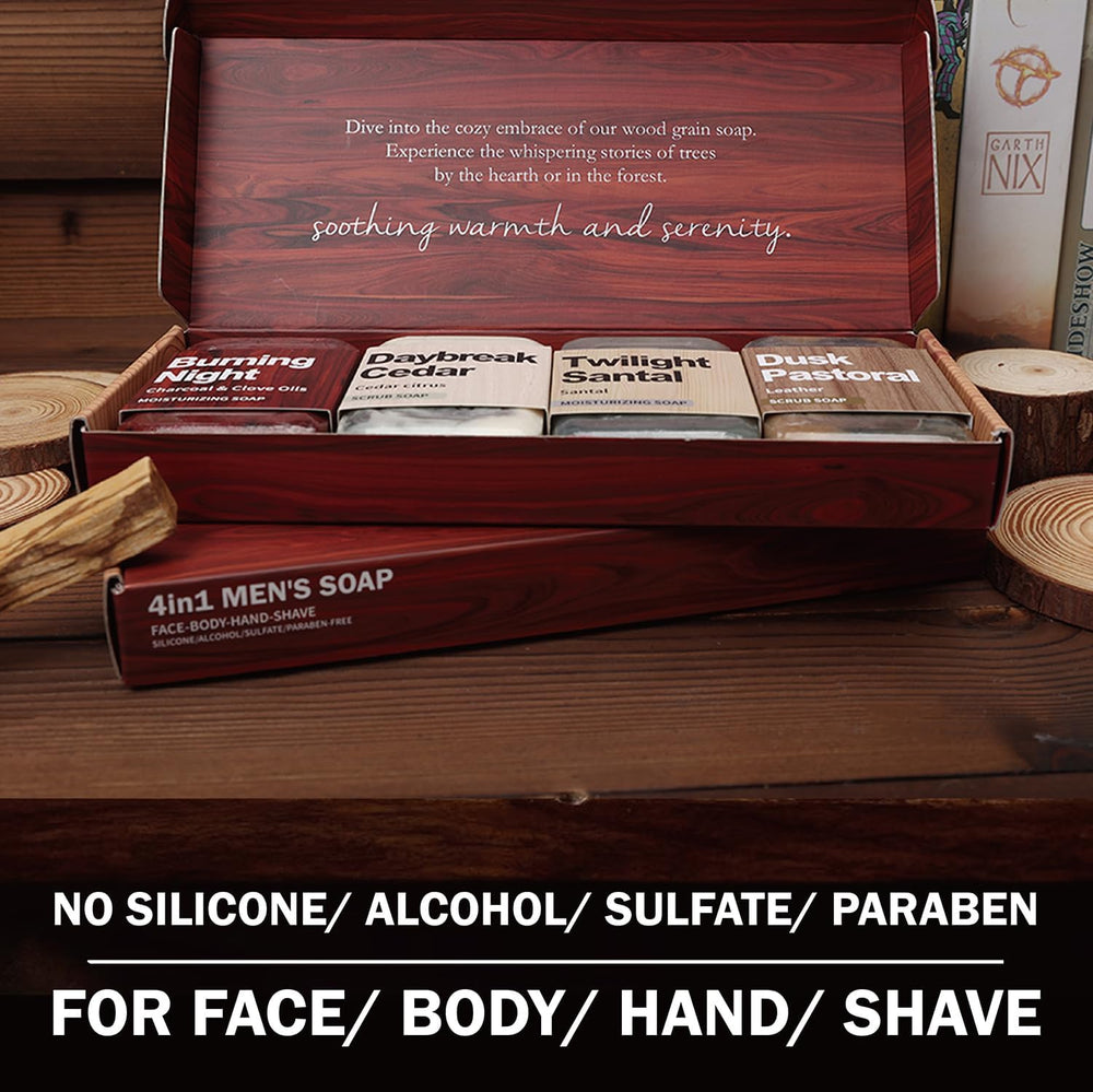 Rinse & Robust fragancia Santal y cuero para experiencia masculina