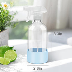 Rionisor 16oz refillable container designed for less frequent refills