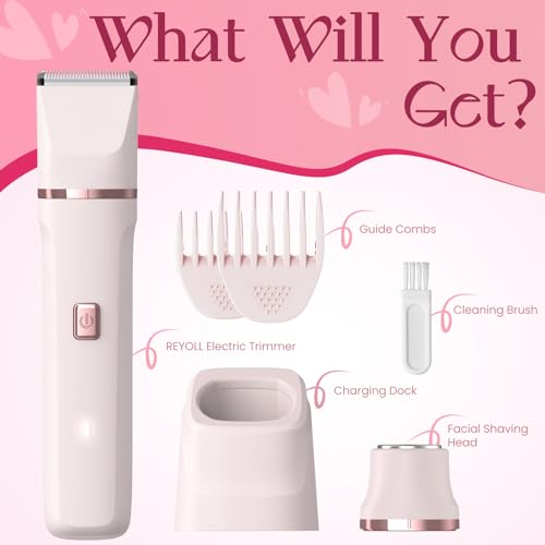 Risina skin-friendly blades glide gently for sensitive skin.
