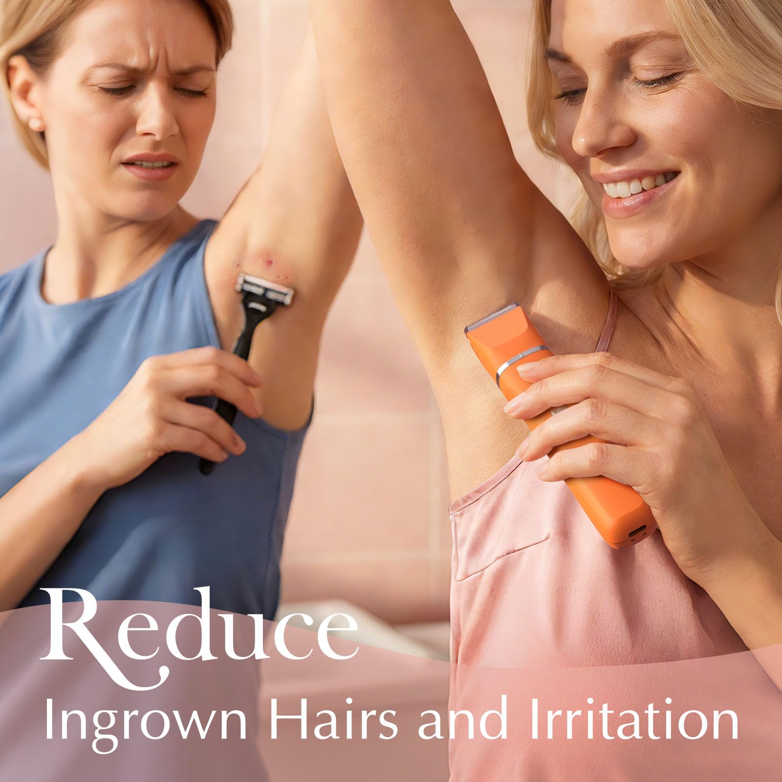 Risina ergonomic grip enhances control during delicate trims