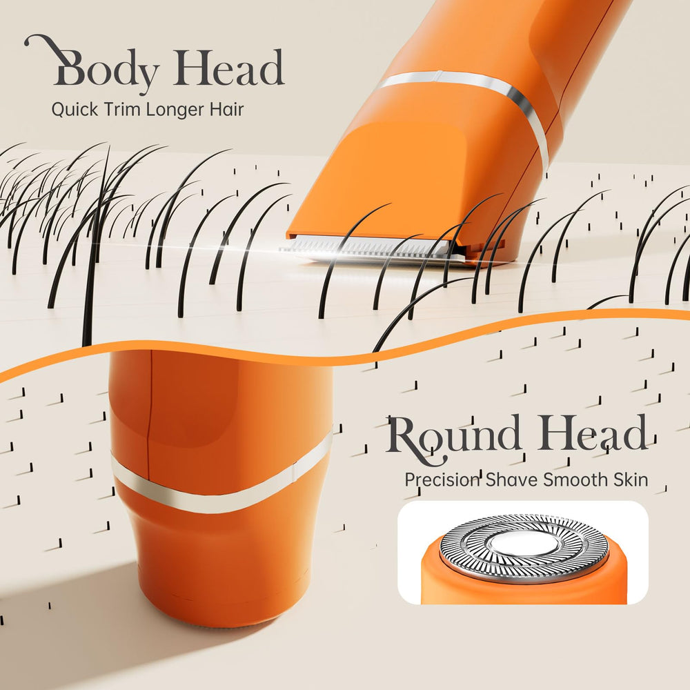 Risina USB rechargeable unit for cordless grooming on the go