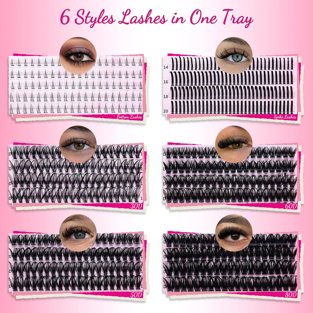 RITALASH spike lashes add wispy drama while remaining lightweight