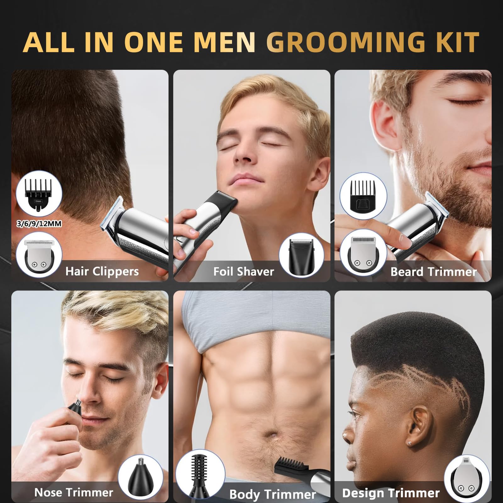 Ritarga nose hair trimmer supports precise facial grooming