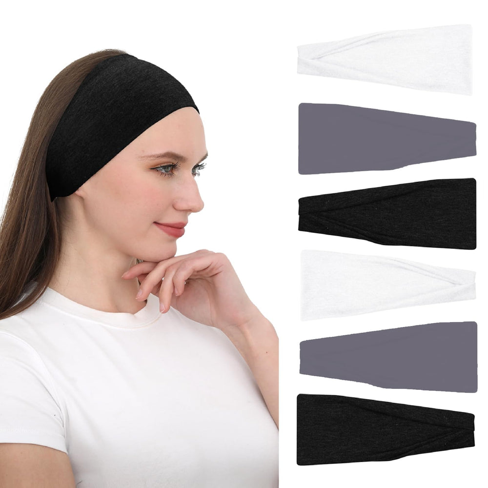 Diadema RITOPER para mujer, antideslizante y algodón, ideal para yoga