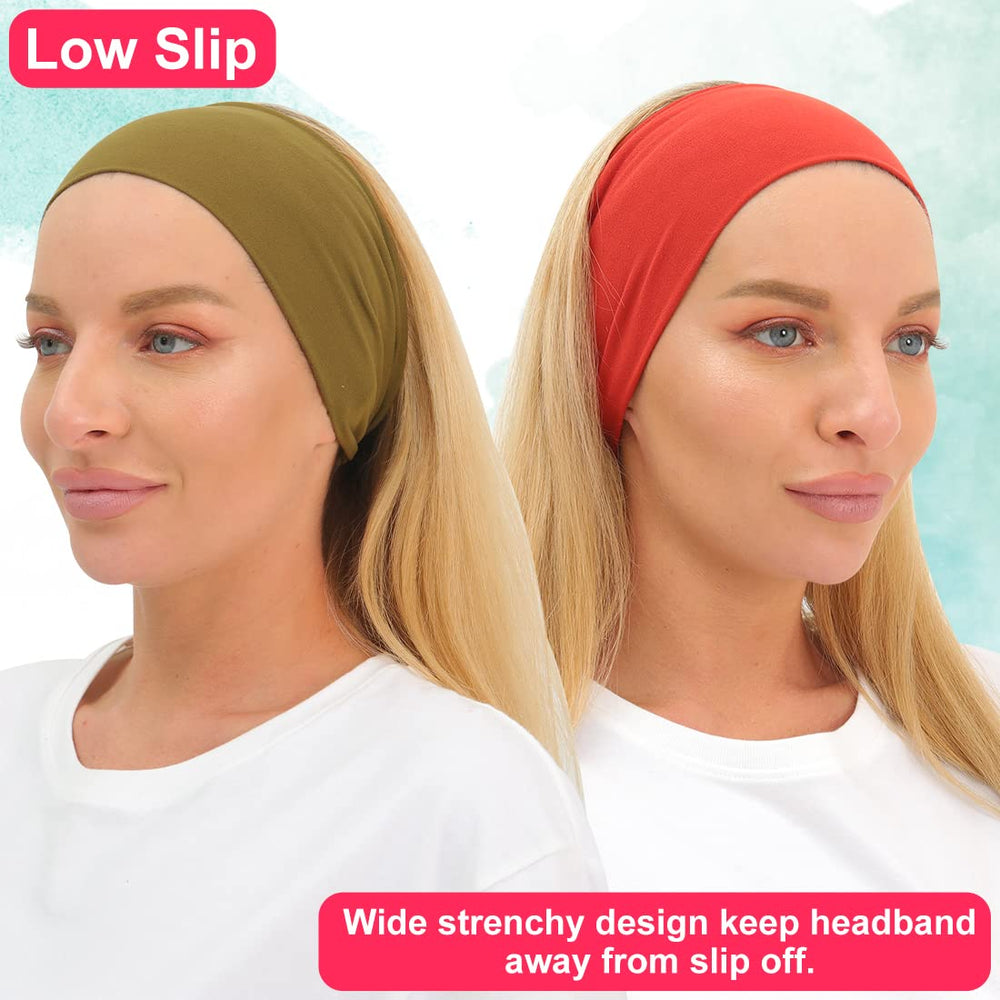 Banda antideslizante RITOPER para cabello mantiene el cabello fuera de la cara sin apretar.