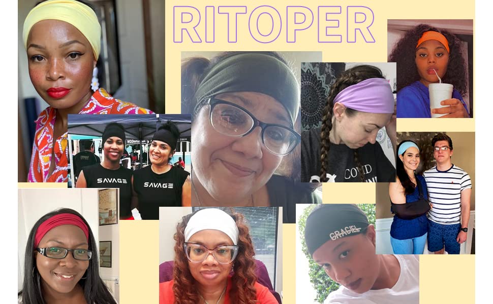 Bandas de cabello RITOPER: diseño duradero que mantiene forma y estilo.