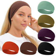 Bandas para cabello RITOPER extrasuave: comodidad diaria para yoga y entrenamiento.