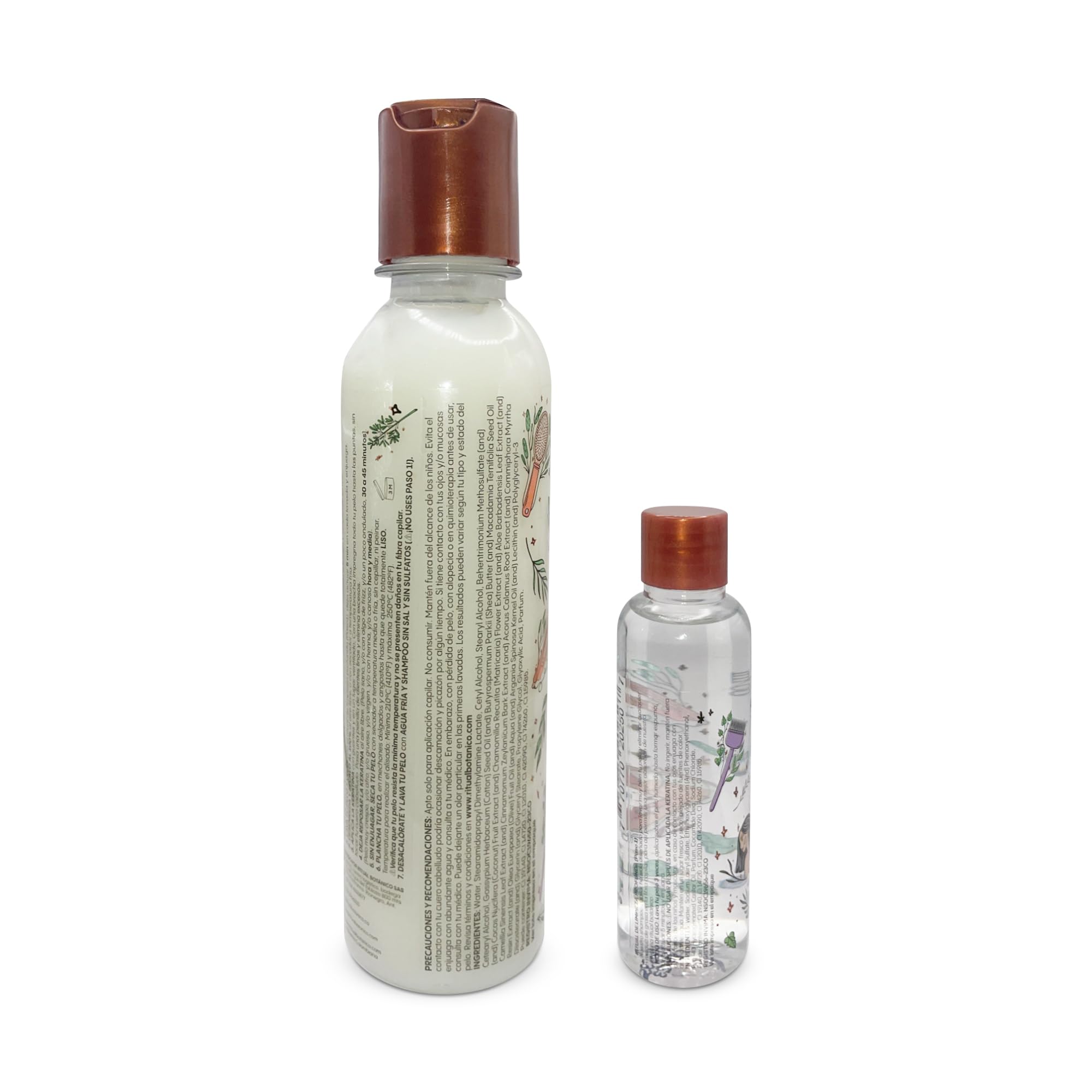 Ritual Botanico bioserum sachet highlighting scalp protection and nourishment