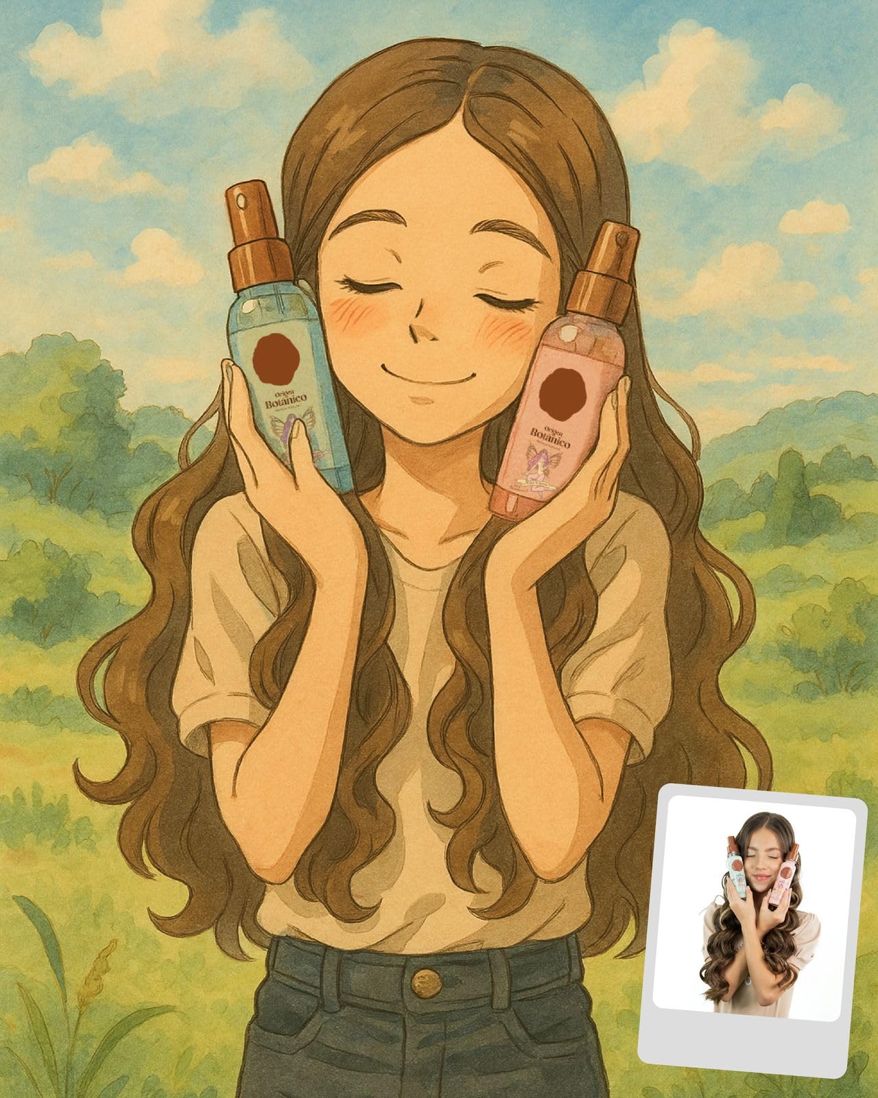 Ritual Botanico Control Frizz Rosa: reduce el encrespamiento para un acabado suave.