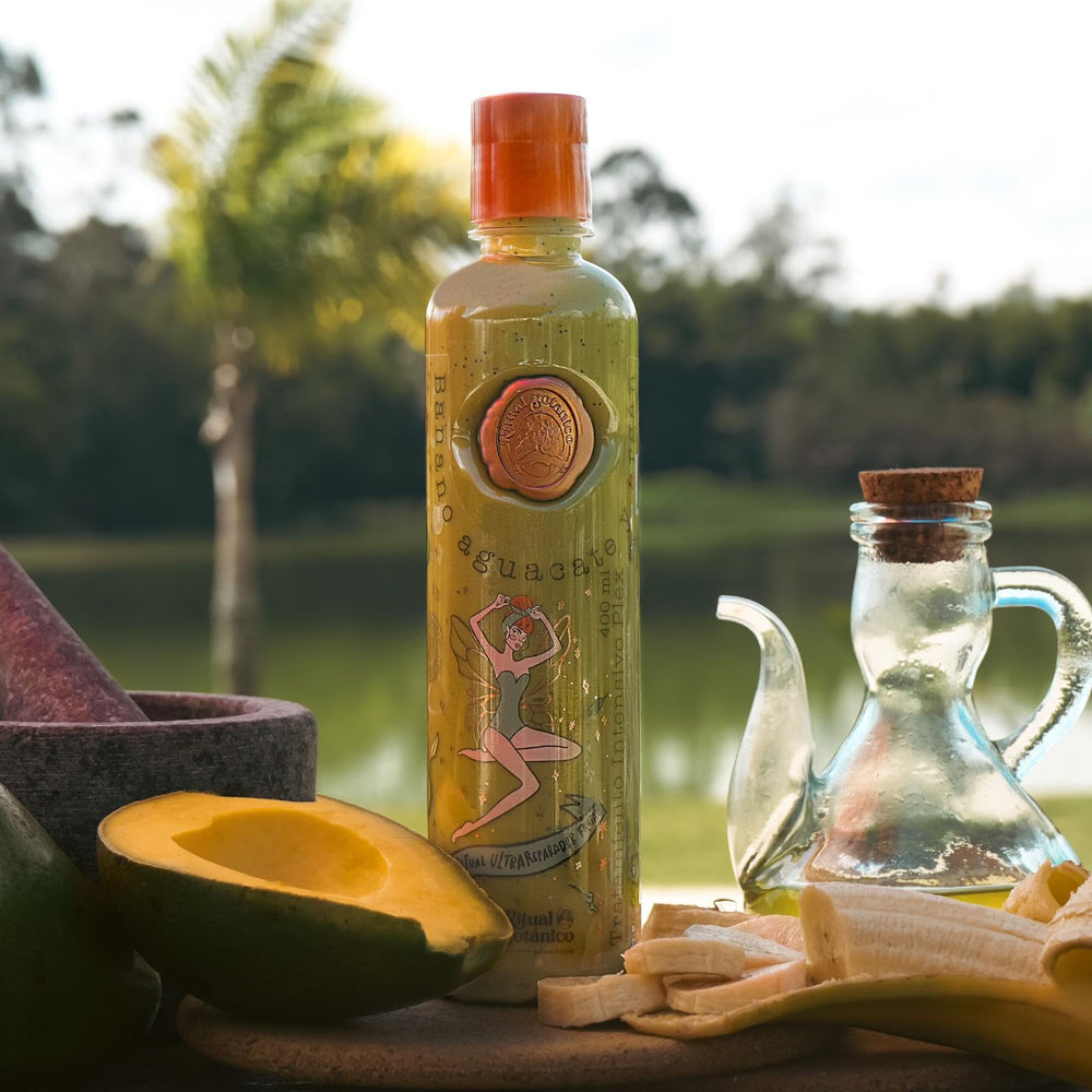 Ritual Botanico Fruity SOS Treatment jar with banana and avocado for hydration