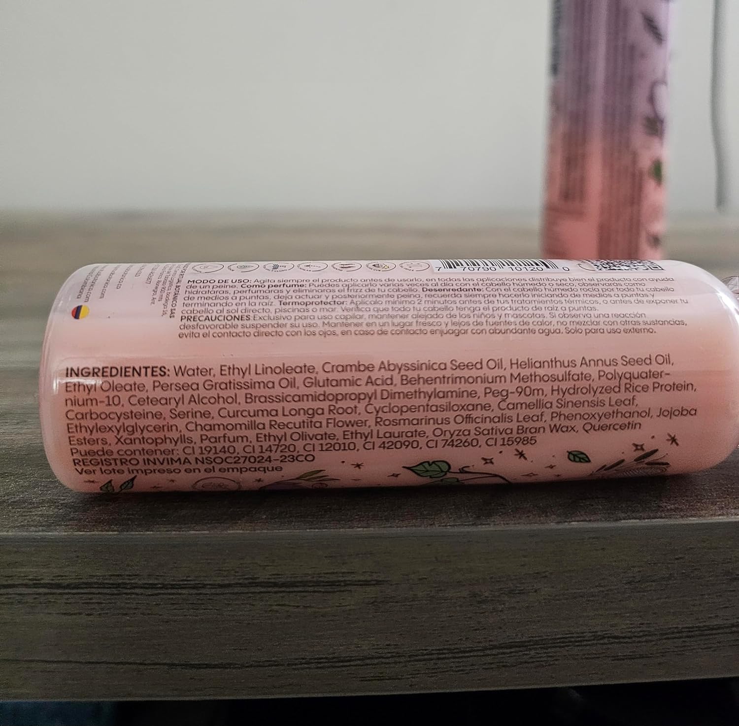 Ritual Botanico hair smoothing preview image showing glossy finish.