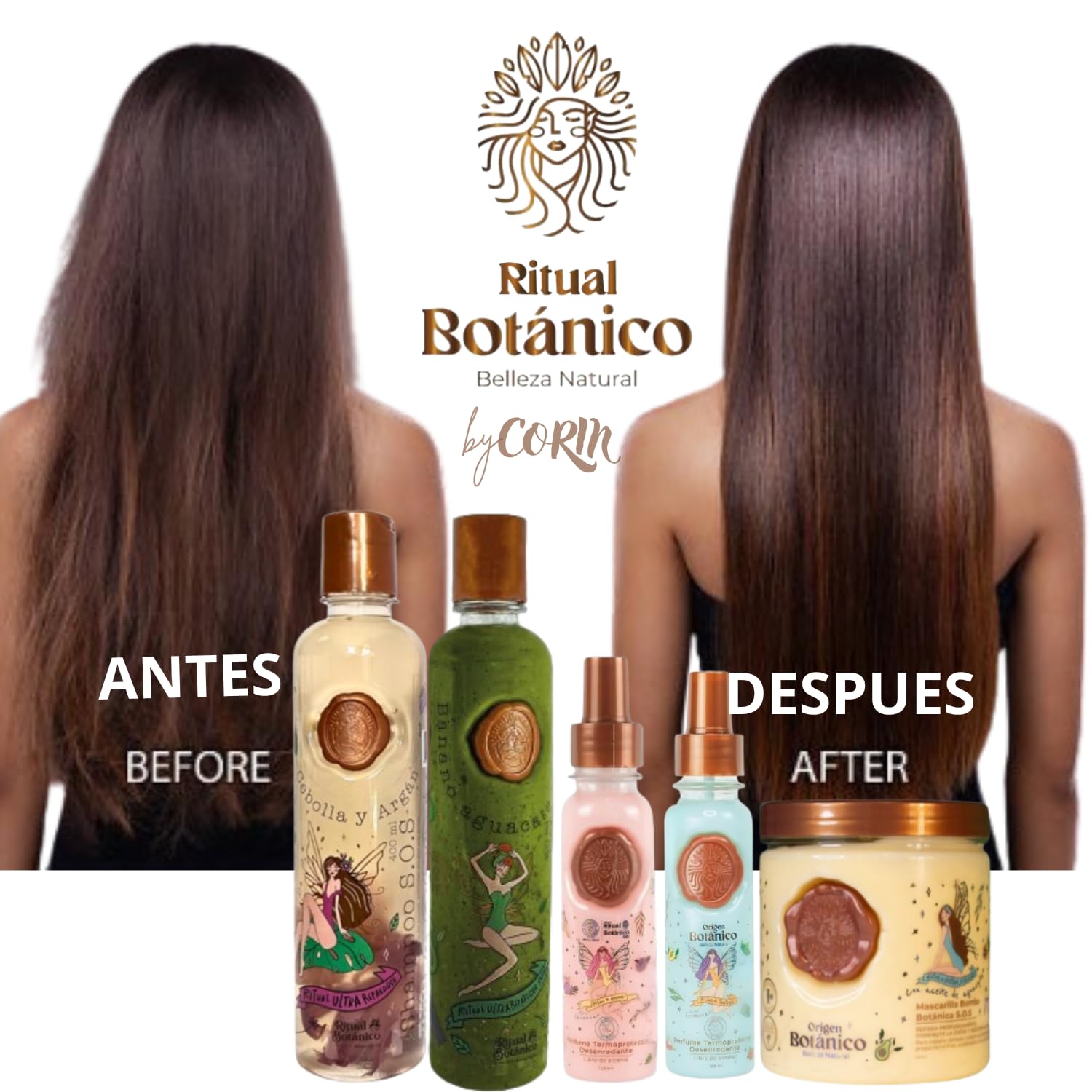 Ritual Botanico KIT 5 box displaying growth-focused, ultra-repair set
