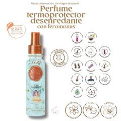 Ritual Botanico Spray Desenredante Rosa: mejora la peinabilidad del cabello húmedo.