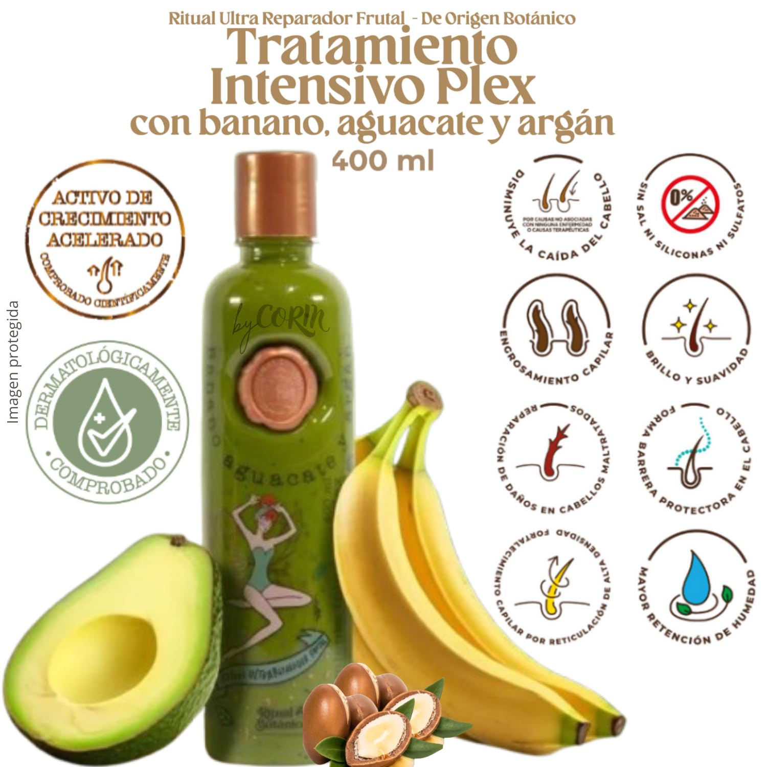 Ritual Botanico Thermo-Protect Detangler with pheromones protects while styling