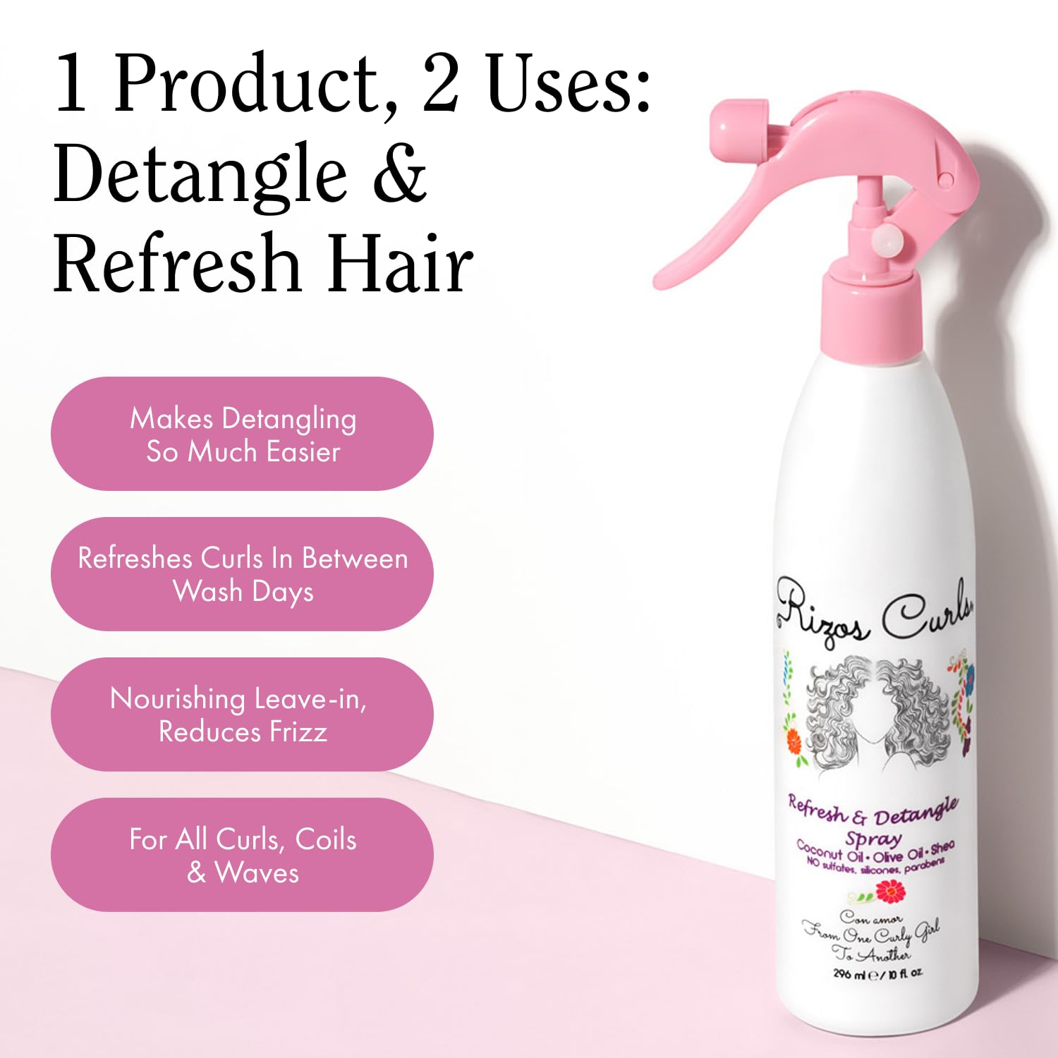 Rizos Curls suited for color-treated or sensitive hair textures.