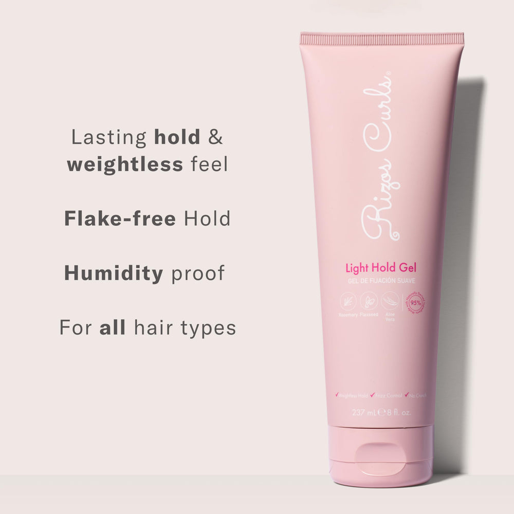 Rizos Curls Light Hold Gel frizz control for smoother style