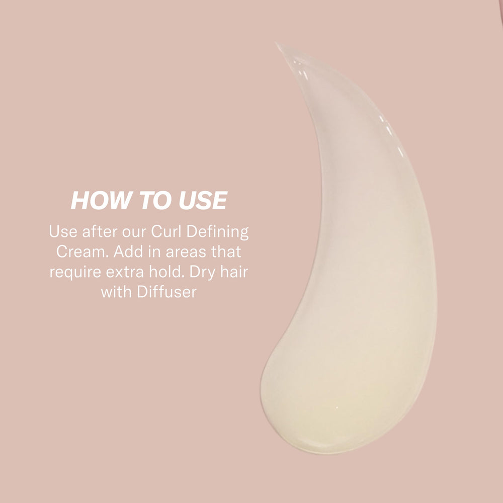 Rizos Curls Light Hold Gel ideal for layering with other Rizos Curls products