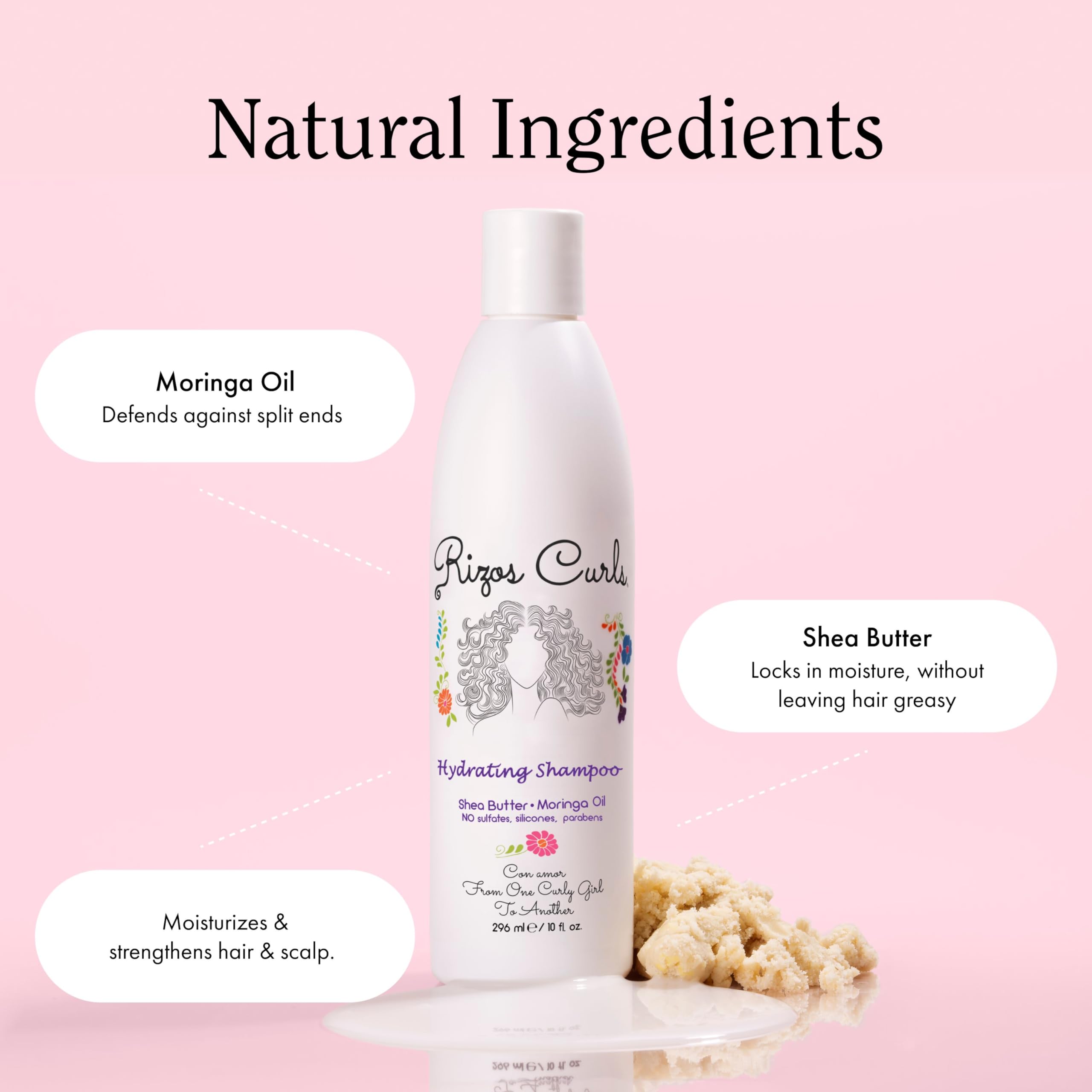 Rizos Curls curl cream tube providing defined, bouncy curls with soft hold