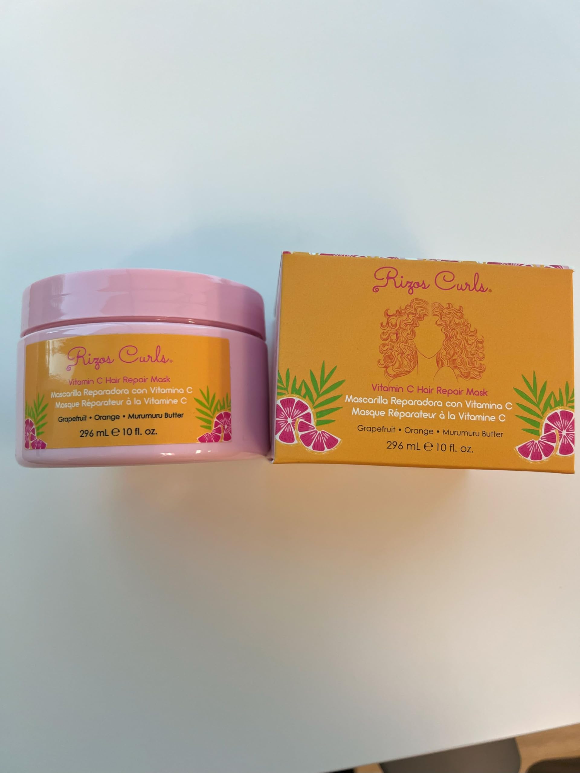 Rizos Curls Vitamin C Hair Repair Mask finished hair shows healthy shine