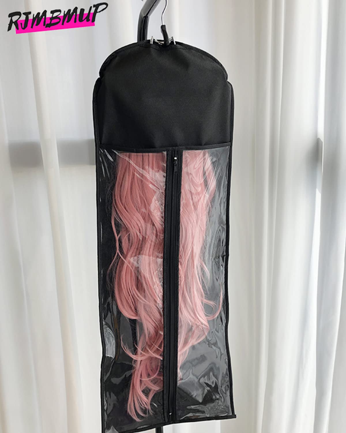 RJMBMUP compact black storage bag ideal for travel use.