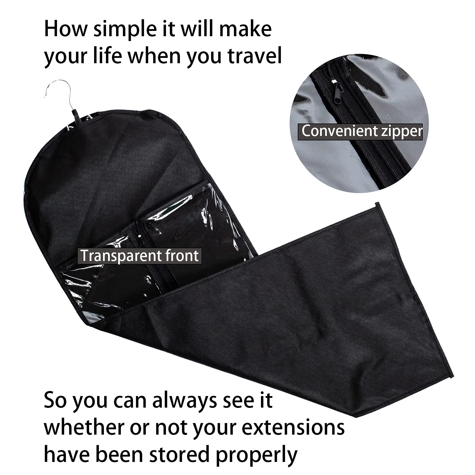 RJMBMUP front transparent panel helps identify extensions at a glance.