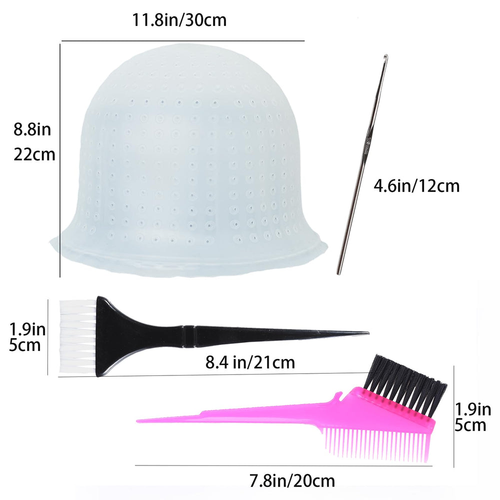 RJMBMUP metal crochet hook used to pull hair through the cap