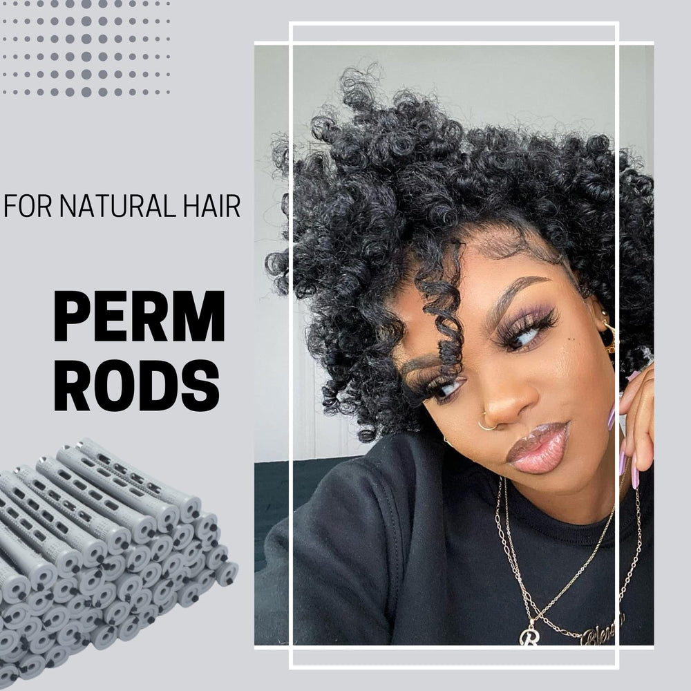 RJMBMUP perm rods in use illustrates simple wrap and fix steps for curls