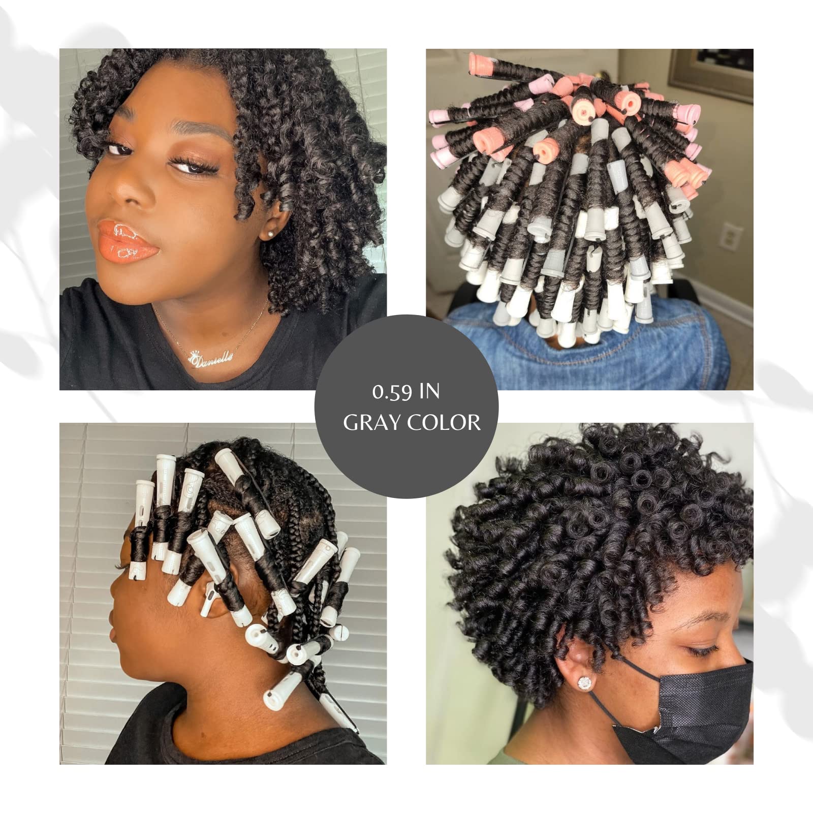 RJMBMUP perm rods on long hair for defined spirals and volume