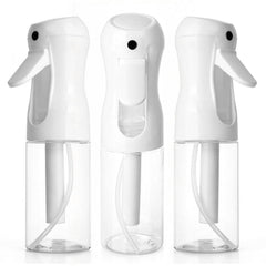 RMNJPW 3-pack continuous spray bottle in clear 200ml for even misting