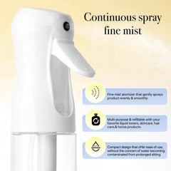 RMNJPW refillable bottle ideal for hair styling and misting