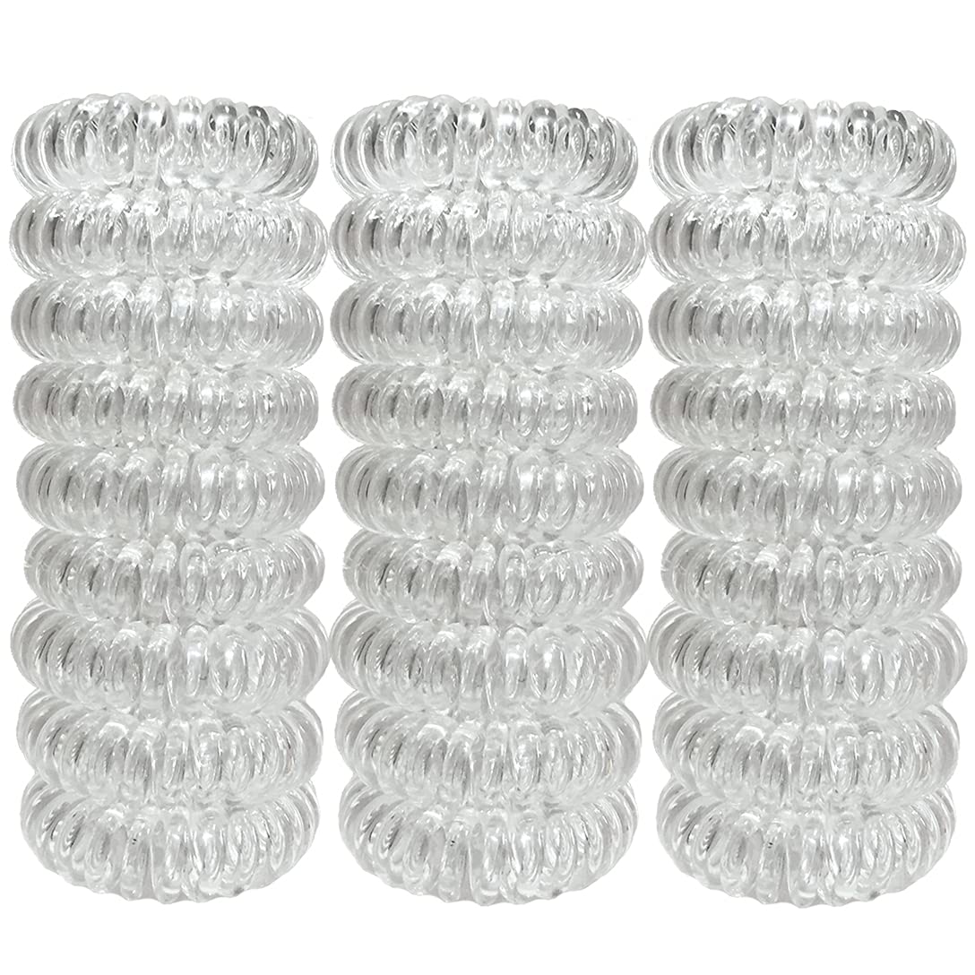 RN BEAUTY coletas espirales transparentes: uso diario sin dejar marcas.