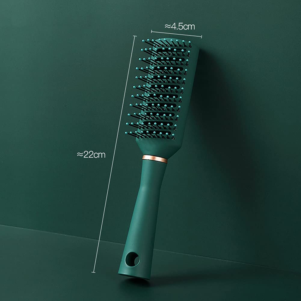 RN BEAUTY detangling brush featuring anti-static pins to reduce frizz