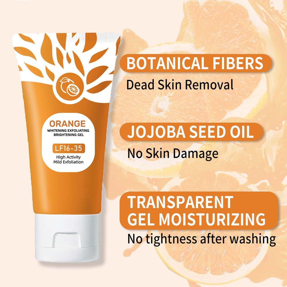 RnemiTe-amo gel exfoliante de naranja: aplicación suave en rostro