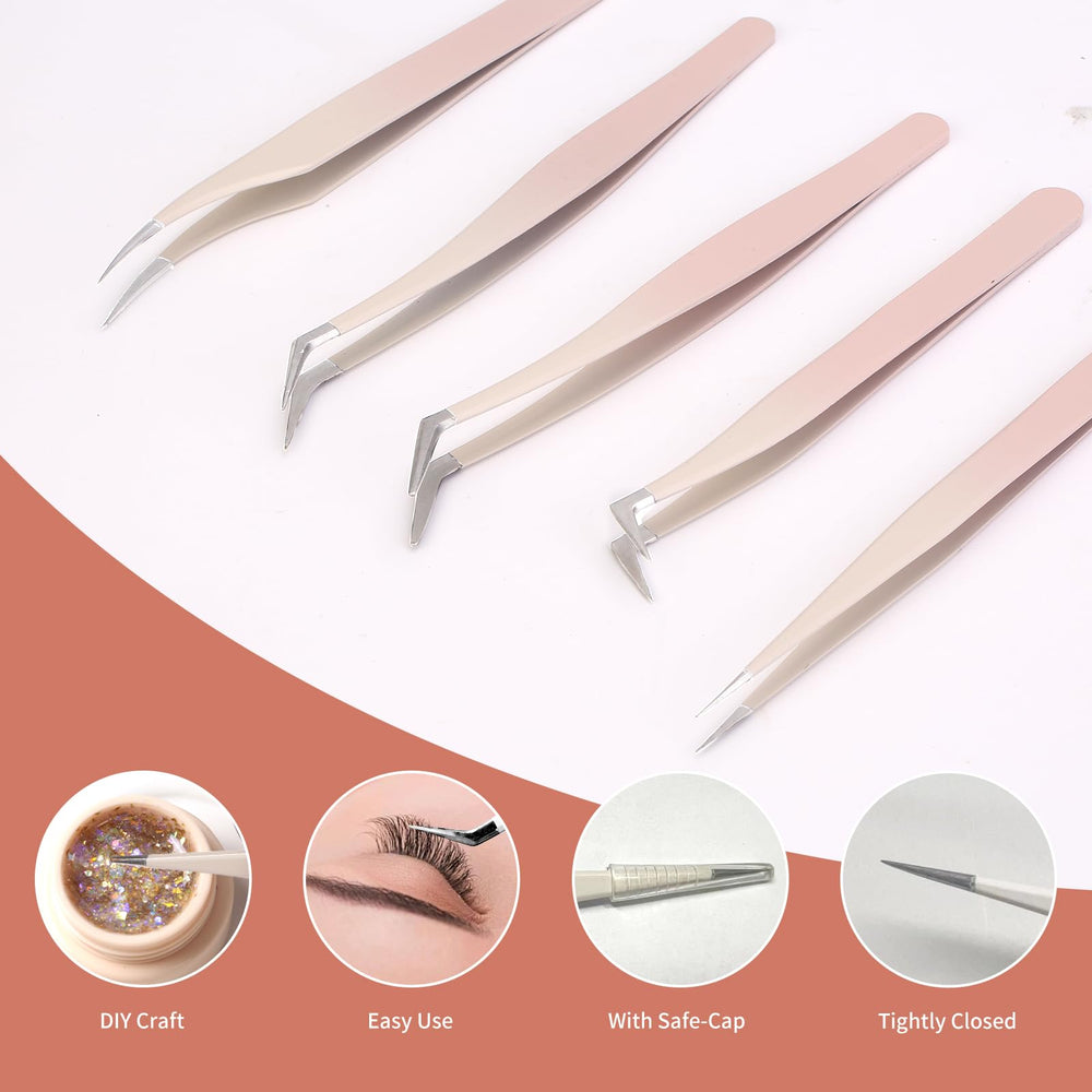 Rnodoilkfly professional lash tool set suitable for beginners and pros.
