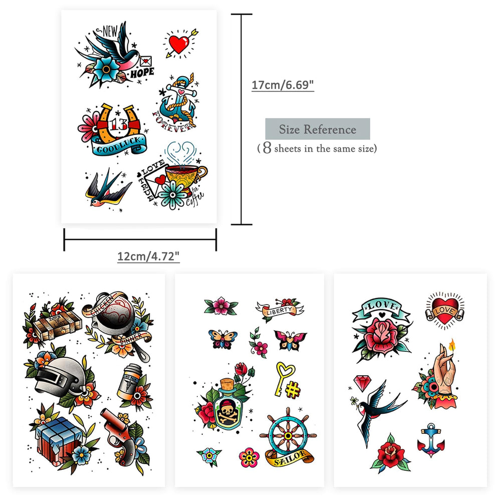Roarhowl floral and animal tattoos for playful self-expression